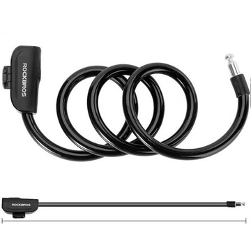 ВЕЛОСИПЕДНЫЙ ЗАМОК ROCKBROS BIKE SECURITY С КЛЮЧОМ 1,1М