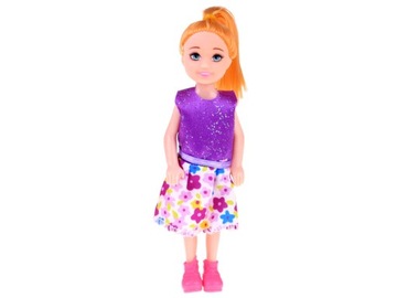 LALA urocza LALECZKA mini 13cm LALKA w sukience