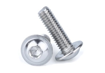 Śruba M5 x 8mm Nierdzewna Poszerzana 3D - 10szt