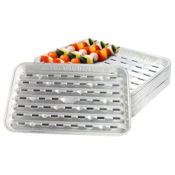 TACKA NA GRILLA ALUMINIOWA JEDNORAZOWA TACKI 5SZT