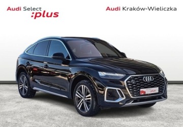 Audi 2022 Audi Q5 Sportback Gwarancja 09-2027 3x S-Line Hak MatrixOLED Tempomat ACC, zdjęcie 6