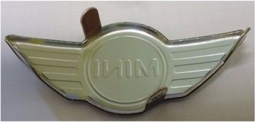 ЭМБЛЕМА ПОДУШКИ БЕЗОПАСНОСТИ MINI AIRBAG НА ПОДУШКЕ