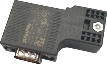 Угловой разъем 9-контактный DB9 PROFIBUS DP * SIEMENS 1P 6ES7 972-0BA52-0XA0