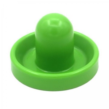2X Air Hockey Pusher Green Felt 96mm for Game