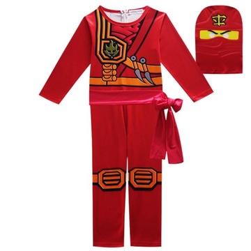 Strój Ninja Ninjago Kai Wojownik Samuraj 134/140