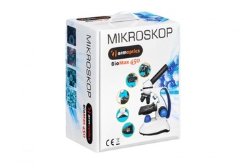 Armoptics МИКРОСКОП BIOMAX 450 + адаптер + набор Mega