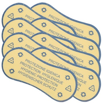 100 ШТ. ЗАЩИТНЫЕ НАКЛАДКИ ПРОЗРАЧНЫЙ КУПАЛЬНИК