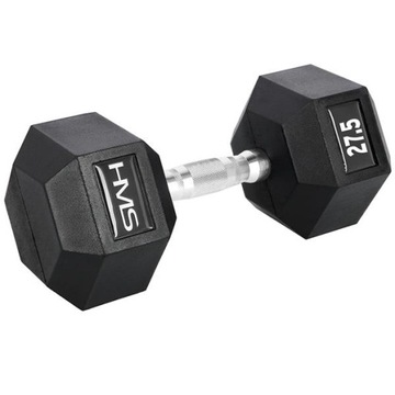 Hantla Hex Pro gumowana 27,5 kg HMS