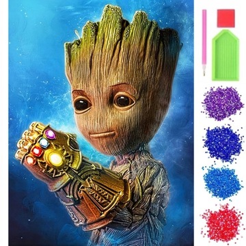 HAFT DIAMENTOWY MOZAIKA DIAMENTOWA 5D GROOT