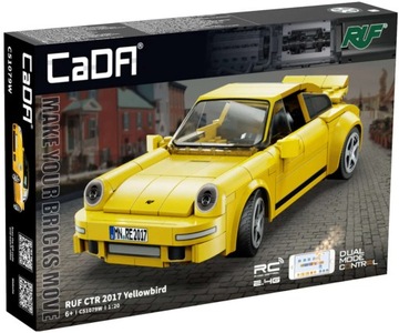 CADA BLOCKS SPORTS CAR RUF CTR YELLOWBIRD НАСТРОЙКА ДВОЙНОЙ РЕЖИМ 222 ЭЛ.