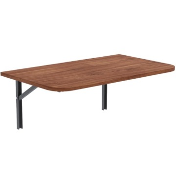 STÓŁ SKŁADANY STOLIK BLAT ROZKŁADANY 100x40 BURGUNDIA ZAOKRĄGLONY