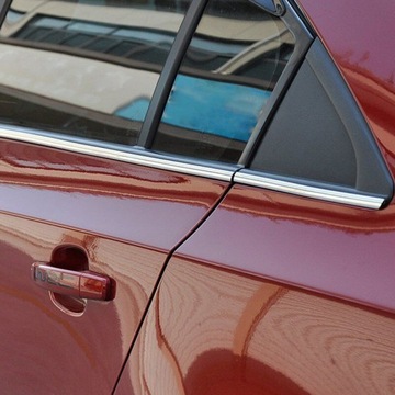 ДЕКОРАТИВНАЯ ПОЛОСКА ХРОМИРОВАННАЯ ПОЛОСКА ДЛЯ РЕШЕТКИ И КРОМКИ ДВЕРИ КРЫШКА С СЕРЕБРЯНОЙ КРОМКОЙ