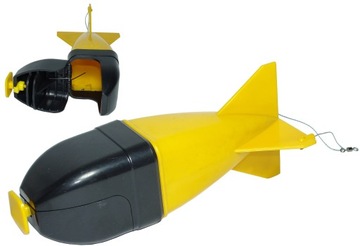 Rakieta zanętowa typu SPOMB 18,5cm automatyczna do nęcenia ziarnem pelletem