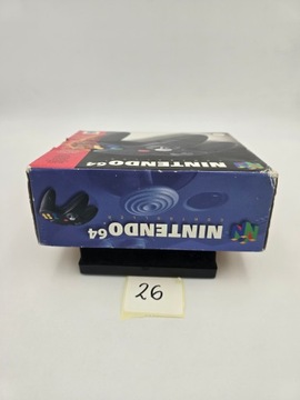 ОРИГИНАЛЬНЫЙ ПАНЕЛЬ NINTENDO 64, ЧЕРНАЯ КАРТОННАЯ КОРОБКА