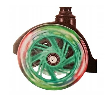 ТРЕХКОЛЕСНЫЙ СКУТЕР LED, СВЕТЯЩИЙСЯ, БЕЗОПАСНЫЙ, 50 КГ, устойчивый, розовый