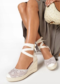 СЕРЫЕ БОСОНОЖКИ НА ТЕХНИКЕ, ЭСПАДРИЛИ 38