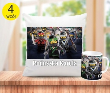Подарок ребенку, набор LEGO NINJAGO + имя.