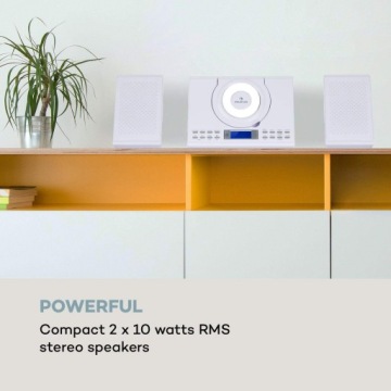 Мини HiFi HiFi CD-плеер Bluetooth USB MP3