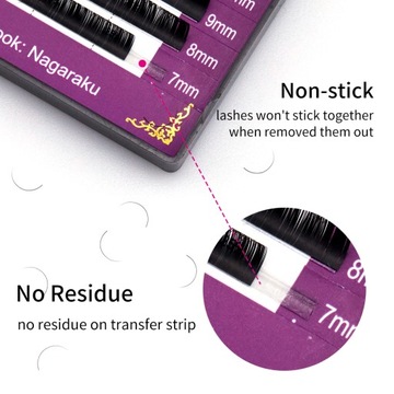 Ресницы Nagaraku Mink Новое поколение C, 0,07, 10 мм