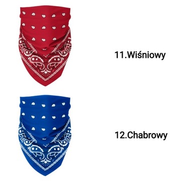 CHUSTA BANDANA CHUSTKA BANDAMA BANDAMKA APASZKA