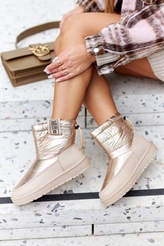 БЕЖЕВЫЕ ТЕПЛЫЕ СНЕЖНЫЕ БОТИНКИ BIG STAR II274121 38