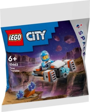 LEGO CITY - KOSMICZNY LATAJĄCY MOTOCYKL POLYBAG NR 30663