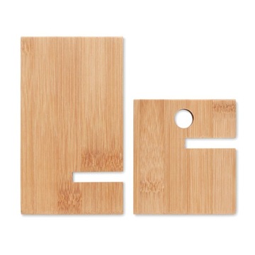 БАМБУКОВАЯ ПОДСТАВКА ДЛЯ ТЕЛЕФОНА