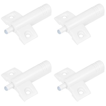 4x SPOWALNIACZ MEBLOWY DO DRZWI HAMULEC DO MEBLI SZAFKI CICHY DOMYK BIAŁY