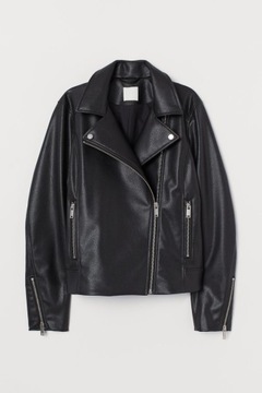 H&M KURTKA CZARNA BIKER RAMONESKA 34 NOWOŚĆ