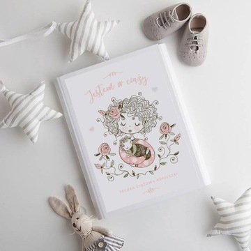 Папка по беременности для документов УЗИ С ИМЯ Бобасека