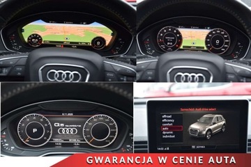 Audi Q5 II SUV 2.0 TFSI 252KM 2017 Audi Q5 Czarna-Pol-Skora NaviKamera Asystenty Full-Led-Matrix Klimatronic, zdjęcie 29