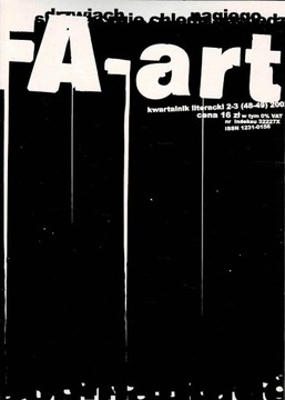 FA-art Kwartalnik Literacki nr 2-3/2002