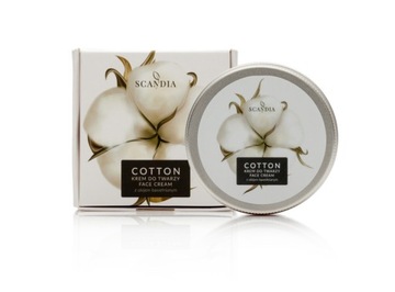 Krem odżywiający do twarzy Scandia Cosmetics Cotton dzień i noc 50 ml