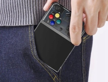 Miyoo mini+ Игровая консоль на базе Linux, 64 ГБ, черная