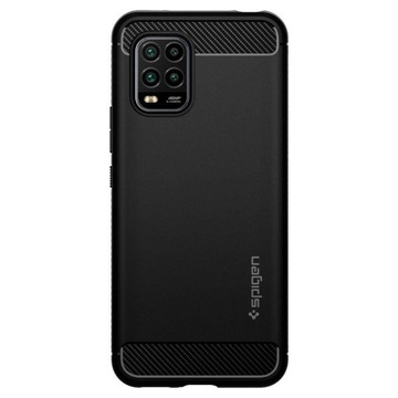 Etui Spigen Rugged XIAOMI MI 10 LITE czarny mat