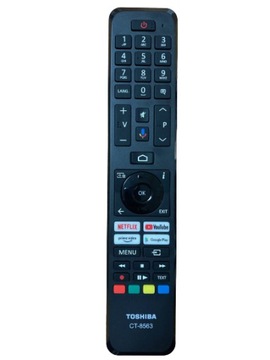 PILOT do TV TOSHIBA CT-8563 RC45160 CT-8556 Głosowy Asystent Google