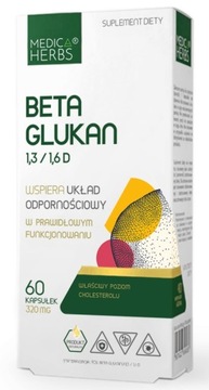 Medica Herbs Бета-глюкан 1,3/1,6 Д 320 мг 60 капсул