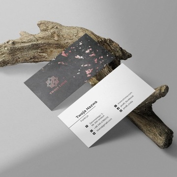 Позолоченные визитки, мягкая на ощупь фольга + фольга из розового золота, розовое золото, 250 штук