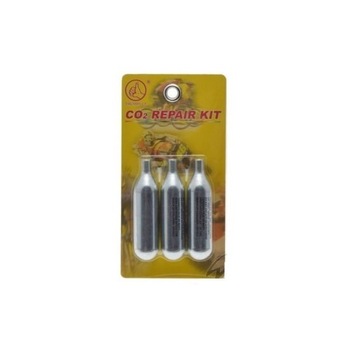 Nabój CO2 Komplet 3 Sztuki Pompowanie Opony