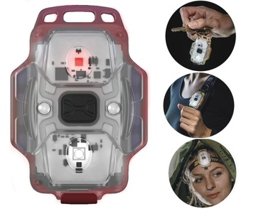 Latarka wielofunkcyjna Armytek Crystal Red