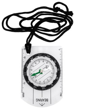 KOMPAS TURYSTYCZNY MAPOWY NA MAPĘ DOMINATOR HARCERSKI Z LINIJKĄ