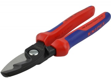 KNIPEX 95 12 200 Ножницы для кабеля с двойным лезвием