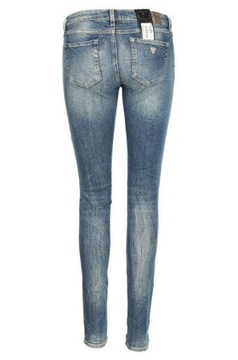 Spodnie GUESS damskie jeansy skinny dżinsowe W24