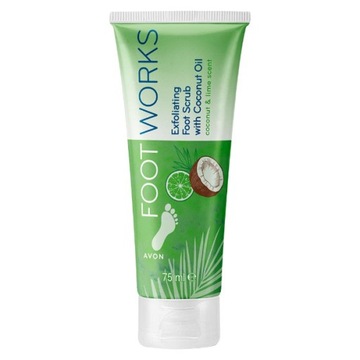 AVON FOOT WORKS ZŁUSZCZAJĄCY SCRUB PEELING DO STÓP 75ml