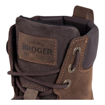 Мотоциклетные ботинки BROGER ALASKA II VINTAGE BROWN БЕСПЛАТНО
