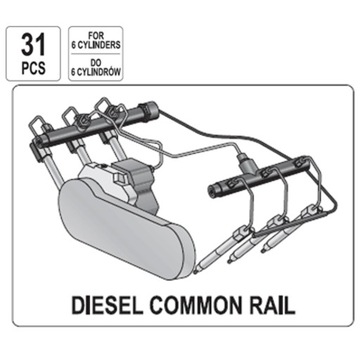 ДИАГНОСТИЧЕСКИЙ ТЕСТЕР ДЛЯ ФОРСУНОК COMMON RAIL