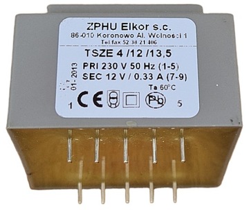 Литой трансформатор ELKOR TSZE 4/10,5/13,5 PL