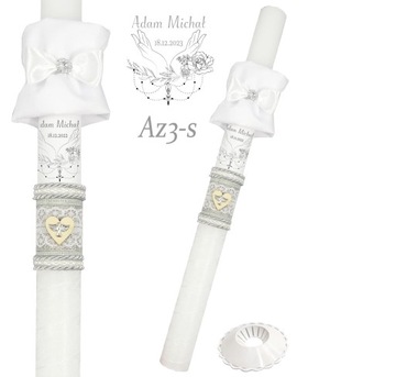 КРЕЩЕННАЯ СВЕЧА КРЕЩЕННАЯ СВЕЧА с ИМЕНЕМ для мальчика и девочки