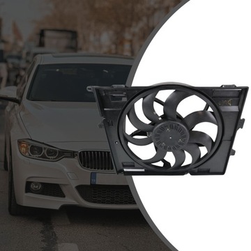 Вентилятор радиатора для BMW 3 F30 Lci F20 Lift F33 F36, мощный двигатель 400 Вт