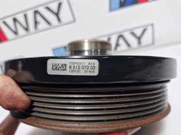 BMW E84 E90 E91 E92 E93 F07 F10 KOLO ŘEMENICE TLUMIČ VIBRACÍ MOTORU 8512072